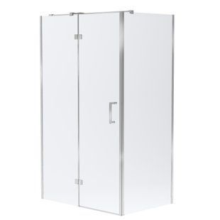 Душевая кабина Volle SOTA 120-C, 120x80x200 см, прямоугольная, реверсивная, двери распашные, профиль хром, стекло прозрачное (1038.134601)