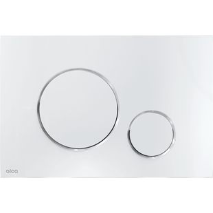 Фото Кнопка слива Alcaplast M671 хром-глянец