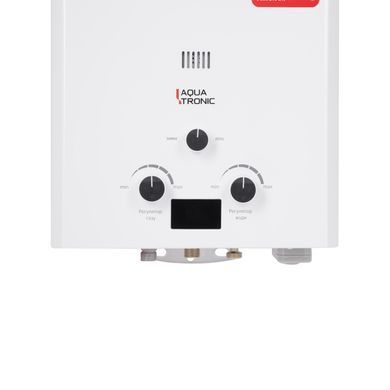 Фото Колонка газова димохідна Aquatronic A21 White 10 л (A21-10LW)