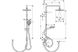 Душова система Hansgrohe Vernis Blend Showerpipe 200 1jet Reno EcoSmart Matt Black (26099670) Фото 3 з 3
