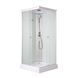 Душевой бокс Lidz Kubis SB90x90.SAT.LOW.FR, стекло Frost 4 мм Фото 3 из 6