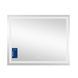 Дзеркало Qtap Mideya (DC-F614) 1000х800 з LED-підсвічуванням Touch, з антизапотіванням, димером QT2078F614W Фото 5 з 6