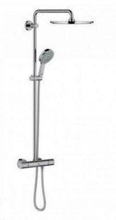 Фото Душова система Grohe Rainshower з термостатом 27968000 хром