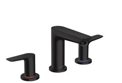 Смеситель Hansgrohe Talis E для умывальника на 3 отверстия Matt Black (71733670)