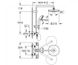 Душова система з термостатом Grohe BauClassic 210 (26699000) Фото 4 з 4
