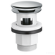 Донний клапан для умивальників з переливом Hansgrohe push-open хром (50105000) Фото 1 з 3
