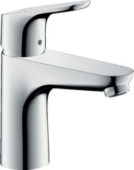 Смеситель Hansgrohe Focus E 100 для умывальника LowFlow 3.5 л/мин без донного клапана (31513000)