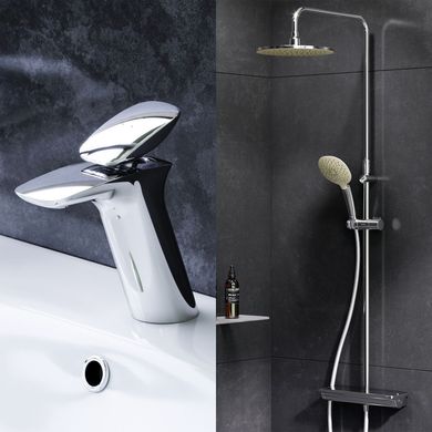 Фото Комплект змішувачів для ванної кімнати AM.PM Spirit V2.0 (F0770A400+F70A02100)