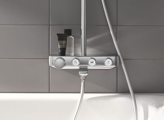 Фото Душова система Grohe Euphoria SmartControl System 260 Mono з термостатом для ванни 26510000
