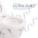 Унітаз підвісний Qtap Robin Ultra Quiet 520&times;365&times;340 мм, Marble, з сидінням Slim Duroplast / Soft-close / Quick Release QTROB26MR48998 Фото 5 з 9