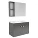 Комплект мебели для ванной комнаты RJ ATLANT 80 см, серый (RJ02800GR) Фото 1 из 4