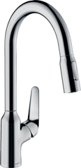 Фото Змішувач Hansgrohe M429-H220 для кухні з висувним виливом (71800000)