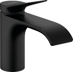 Фото Смеситель Hansgrohe Vivenis 80 для умывальника Matt Black (75012670)