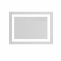 Фото Зеркало прямоугольное Volle LUNA CUADRO (1648.53136800), 80x60 см, с подсветкой