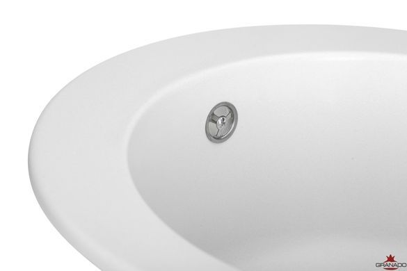 Фото Кухонна мийка Granado Vitoria White D=510