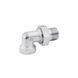 Згін-американка кутова Karro 1/2" ВЗ нікельована KR-3103 (CV013655)