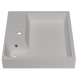 Раковина глянцевая над стиральной машиной Amidicon Breeze 60 600х600 с литого камня Фото 4 из 9
