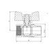 Кран кульовий REIGER 3/4" ЗВ метелик (6552831)