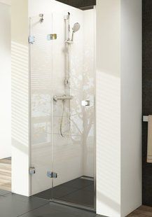 Фото Душові двері Ravak BSD2 80 A-R chrom + glass Transparent (790-805)