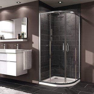 Душова кабіна напівкругла 80x80 Huppe Diamond розсувна (X10618.069.322)