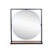 Зеркало Qtap Taurus 800х850х140 Black/Whitish oak с LED-подсветкой QT2478ZP800BWO Фото 5 из 8