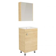 Фото Комплект мебели для ванной комнаты RJ ATLANT 50 см, дуб (RJ02501OK)