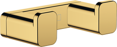 Фото Hansgrohe AddStoris Крючок двойной 3.6х1.6 x 6.6 см Polished Gold Optic (41755990)