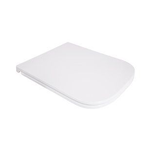Фото Сидіння для унітаза Qtap (Cardinal 620), White, з мікроліфтом Slim Duroplast, Quick Release QTSC179W50766