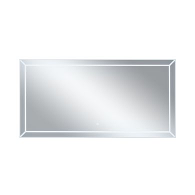 Фото Зеркало Qtap Aries 1400х700 с LED-подсветкой Touch, диммер, рег. яркости QT0378160170140W
