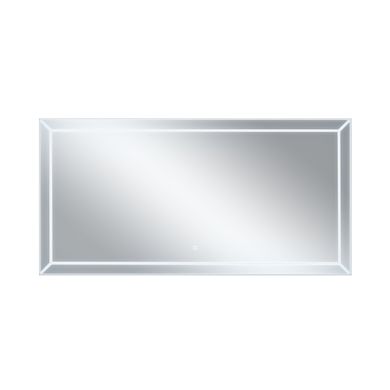 Фото Зеркало Qtap Aries 1400х700 с LED-подсветкой Touch, диммер, рег. яркости QT0378160170140W