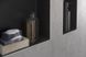 Hansgrohe XtraStoris Minimalistic Настінна ніша з відкритою рамкою 30х15х10см Brushed Stainless Steel (56070800) Фото 4 з 7