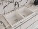 Кухонна мийка Miraggio WESTEROS біла (0000069) Фото 5 з 7