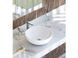 Накладной круглый умывальник Idevit Round, 45х45 (0101-9456) Фото 2 из 3