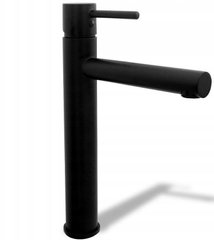Фото Смеситель для раковины REA TESS BLACK черный высокий (REA-B0229)