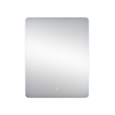 Фото Зеркало Qtap Scorpio 800х600 с LED-подсветкой Touch, с антизапотеванием, с диммером, рег. темп. цвета (3000-6500K) Reverse QT14781003W