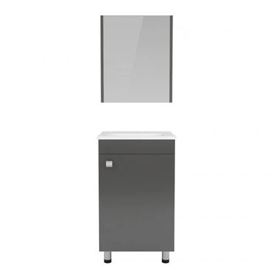 Фото Комплект мебели для ванной комнаты RJ ATLANT 50 см, серый (RJ02501GR)