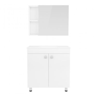 Фото Комплект мебели для ванной комнаты RJ ATLANT 80 см, белый (RJ02801WH)