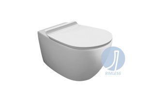 Фото Чаша подвесного унитаза Simas Vignoni Rimless VI18 White mat (VI18WM-F85)