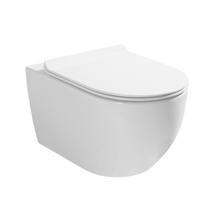 Фото Унитаз подвесной Asignatura Simple Bend Whirpool 37822805 сиденье Slim Soft-Close