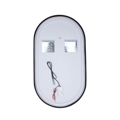 Фото Зеркало Qtap Scorpio 500х900 с LED-подсветкой кнопочный выключатель, QT14787001B