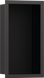 Hansgrohe XtraStoris Individual MB Настінна ніша з рамкою 30х15х10см Brushed Black Chrome (56095340) Фото 1 з 6
