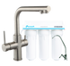 Комплект: Imprese DAICY змішувач для кухні сатин, Ecosoft Standart система очищення води (3х ступінчаста) 55009S-F + FMV3ECOSTD Фото 1 з 6