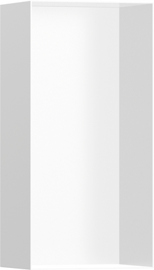Фото Hansgrohe XtraStoris Minimalistic Настінна ніша з відкритою рамкою 30х15х10см Matt White (56070700)