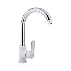 Фото Смеситель для кухни Qtap Fresh QTFREWCR007F Chrome/White