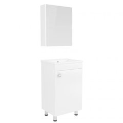 Фото Комплект мебели для ванной комнаты RJ ATLANT 50 см, белый (RJ02501WH)