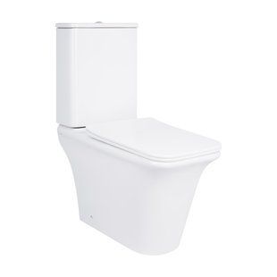 Фото Унітаз-компакт Qtap Kalao безобідковий з сідінням Soft-close QT08221213AW (QT08221213AW)