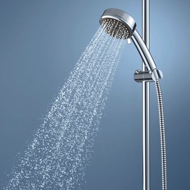 Фото Душевая система Hansgrohe Vernis Shape Showerpipe 230 1jet EcoSmart с термостатом для ванны Chrome (26098000)