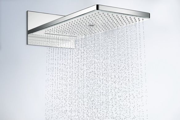 Фото Верхний душ Hansgrohe Raindance Rainmaker Select 580 (24001600), чёрное стекло
