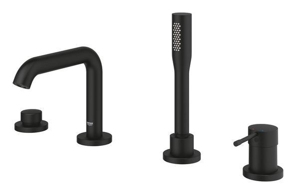 Фото Grohe Essence Одноважільний змішувач для ванни на 4 отвори (25251KF1)