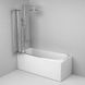 Душевая шторка для ванны 100х140 см, поворотно-складная AM.PM WU80BS-100-140CT Like Фото 3 из 5